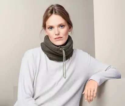 Шарф-петля Tchibo, коричневый