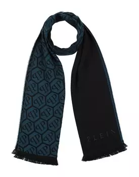 Шарф Philipp Plein, бирюзовый
