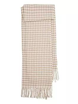 Шарф Pieces, цвет beige/wei - (l)190 x (b)65cm