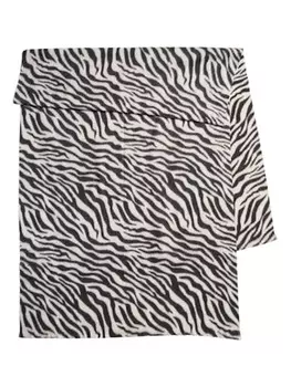 Шарф Pieces, цвет creme/schwarz - (l)200x (b)70cm