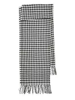 Шарф Pieces, цвет schwarz/wei - (l)190 x (b)65cm