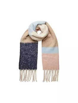 Шарф PIECES PCBEA, цвет marine blue/Light blue