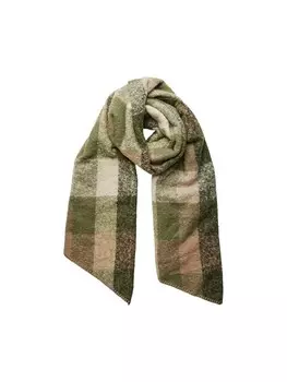 Шарф PIECES Scarf PCPYRON, пятнистый зеленый