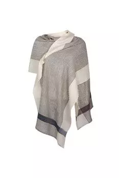 Шарф 'Pixel' из кашемира и шерсти мериноса Pure Luxuries London, белый