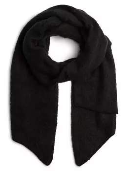 Шарф пкноа Pieces, оранжевый