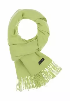 Шарф PLAID CASHMINK LOOP MADE IN GERMANY FRAAS, зеленый