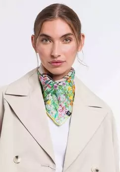 Шарф PLAID JUNGLE NICKI FRAAS, зеленый