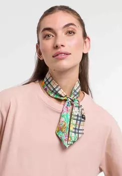 Шарф PLAID JUNGLE SKINNY FRAAS, светло-зеленый