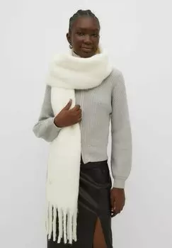 Шарф PLAIN Stradivarius, цвет white