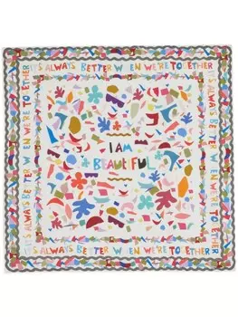 Шарф Polly Careste, белый