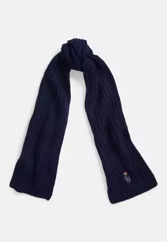 Шарф POLO BEAR RIB KNIT SCARF Polo Ralph Lauren, темно-синий