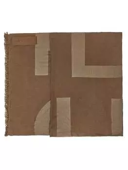 Шарф Polo Club, коричневый