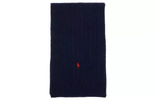 Шарф Поло Пони Polo Ralph Lauren, темно-синий