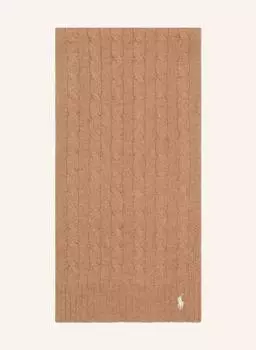 Шарф Polo Ralph Lauren, коричневый