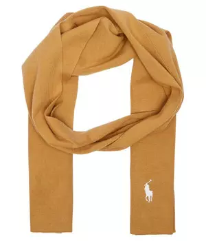 Шарф Polo Ralph Lauren, коричневый