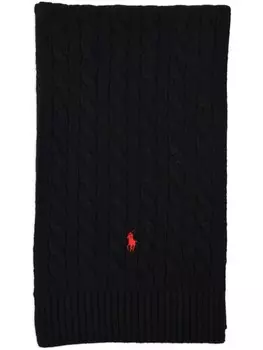 Шарф Polo Ralph Lauren Polo Pony, синий