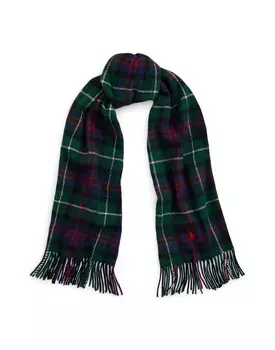 Шарф Polo Ralph Lauren, темно-зеленый