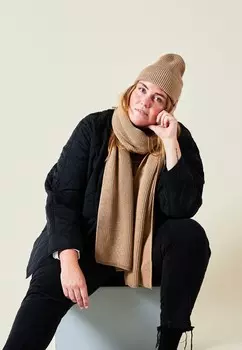 Шарф Popeia, бежевый