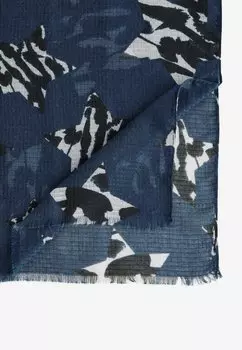 Шарф PRINT LIGHTWEIGHT REGULAR FIT Next, синий