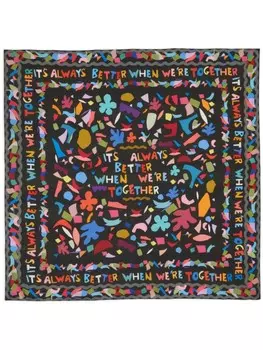 Шарф Priya Careste, черный