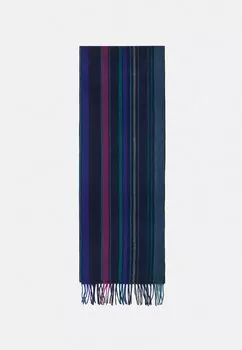 Шарф PS Paul Smith ШАРФ TRENT STRIPE UNISEX, синий