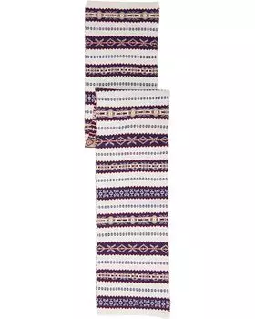 Шарф rag & bone Fair Isle Scarf, белый мульти
