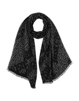 Шарф Roberto Cavalli, черный