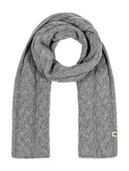Шарф Roeckl Braided Cashmere, серый