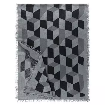 Шарф Roeckl Polygon, серый/антрацит