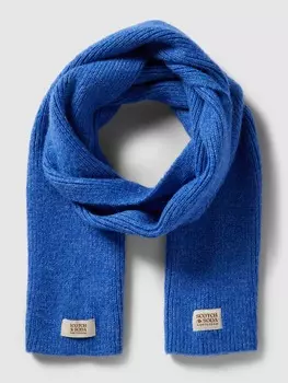 Шарф с этикеткой Scotch & Soda, синий