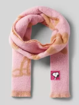 Шарф с бахромой Codello, розовый
