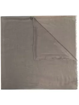 Шарф с бахромой Fabiana Filippi, нейтральный