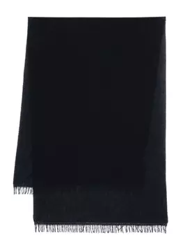 Шарф с бахромой Fabiana Filippi, синий