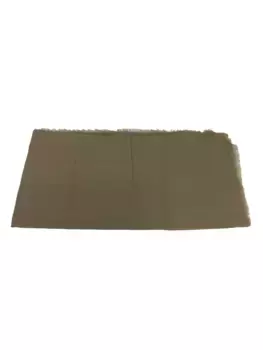 Шарф с бахромой FENDI, зеленый