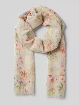 Шарф с бахромой Fraas, бежевый