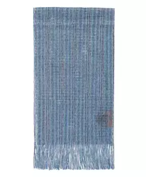 Шарф с бахромой и люрексовыми нитями Missoni, синий