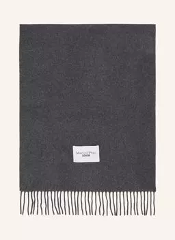 Шарф с бахромой Marc O'Polo Denim, серый