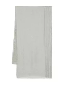 Шарф с бахромой Peserico, зеленый