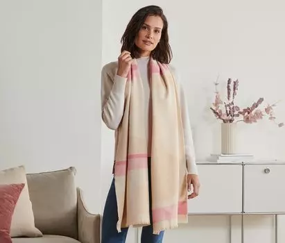 Шарф с бахромой Tchibo