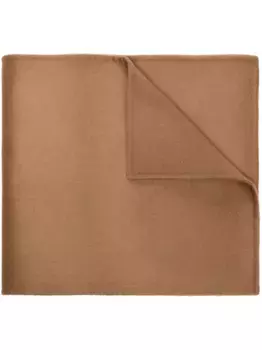 Шарф с бахромой TOTEME, нейтральный