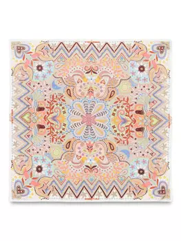 Шарф с цветочным принтом Bimba y Lola, нейтральный