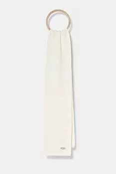 Шарф с добавлением шерсти Ruslan Baginskiy, белый