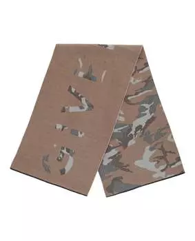 Шарф с камуфляжным логотипом Givenchy, бежевый