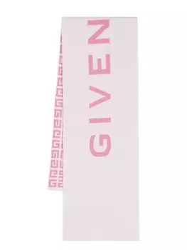 Шарф с логотипом 4G Givenchy, розовый