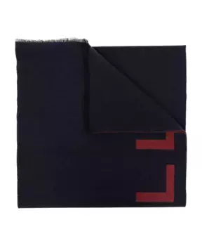 Шарф с логотипом Bally, синий