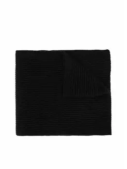 Шарф с логотипом Balmain, черный