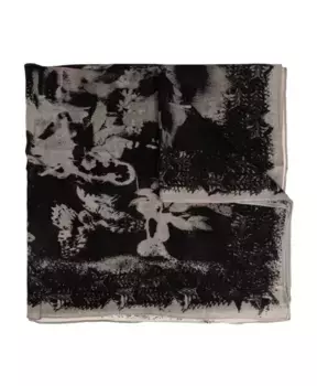 Шарф с логотипом Джуди Zadig & Voltaire, черный