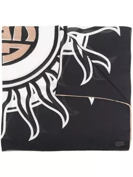 Шарф с логотипом Givenchy, черный