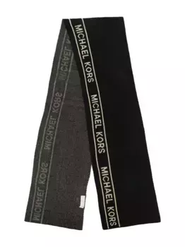 Шарф с логотипом Michael Kors Kids, черный