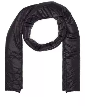 Шарф с логотипом Saint Laurent, черный